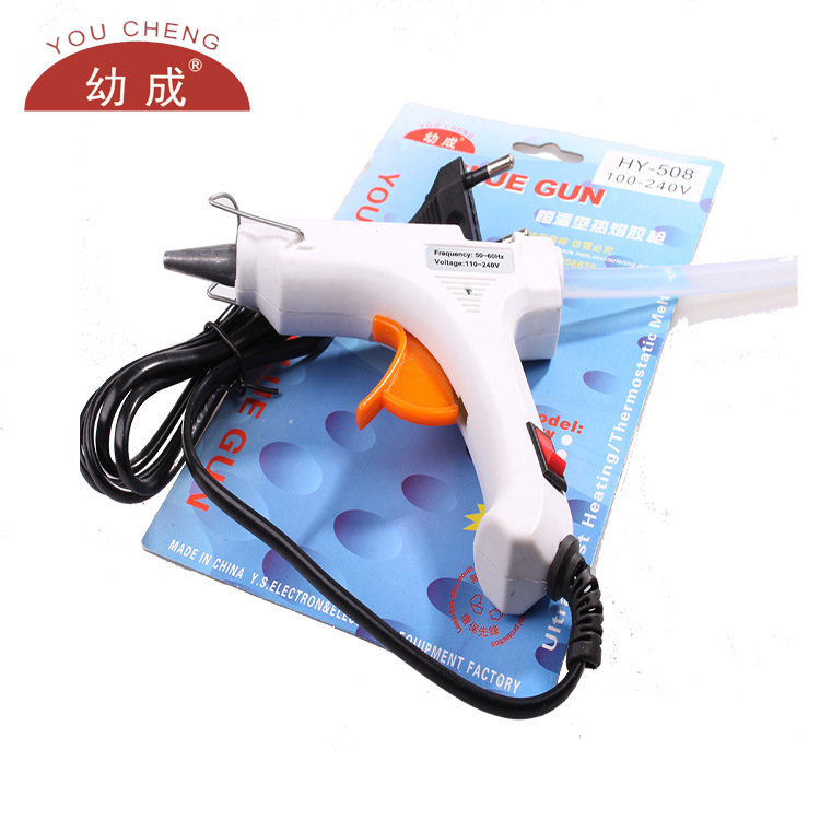 厂家直销热熔胶枪迷你小胶枪万能胶枪带开关热胶枪小胶棒工具打胶