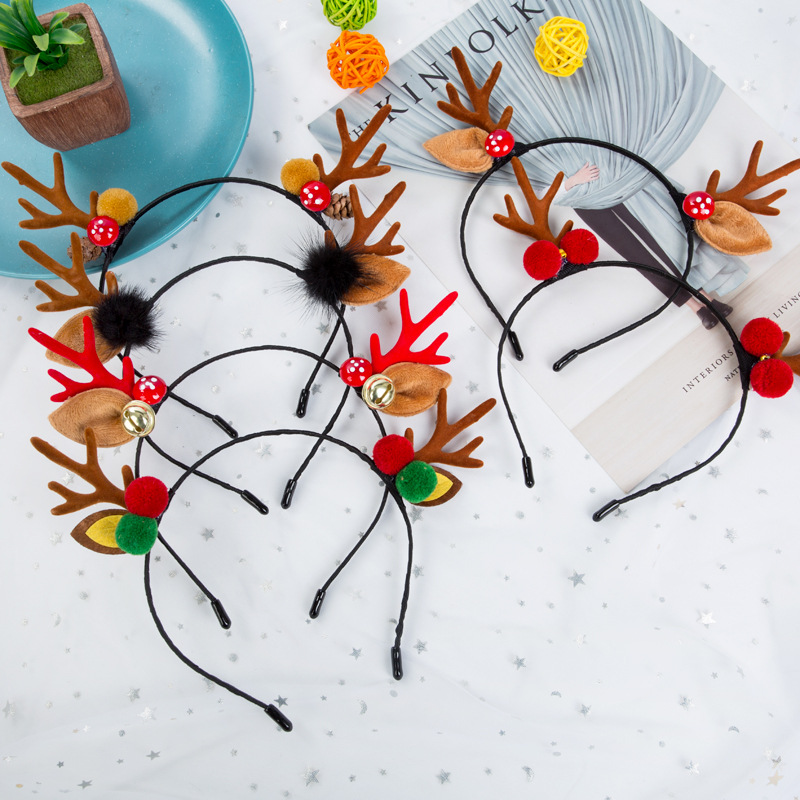 Cute Antlers Alloy Hair Clip Hair Band 1 Piece display picture 2