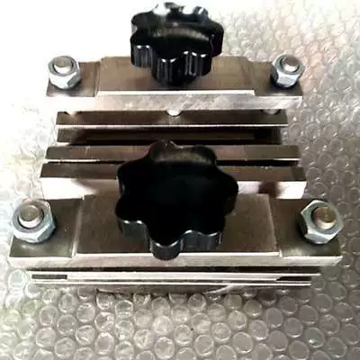 Электронная универсальная испытательная машина Shanghai Xiangjie, клиновой зажим, металлический испытательный зажим для растяжки