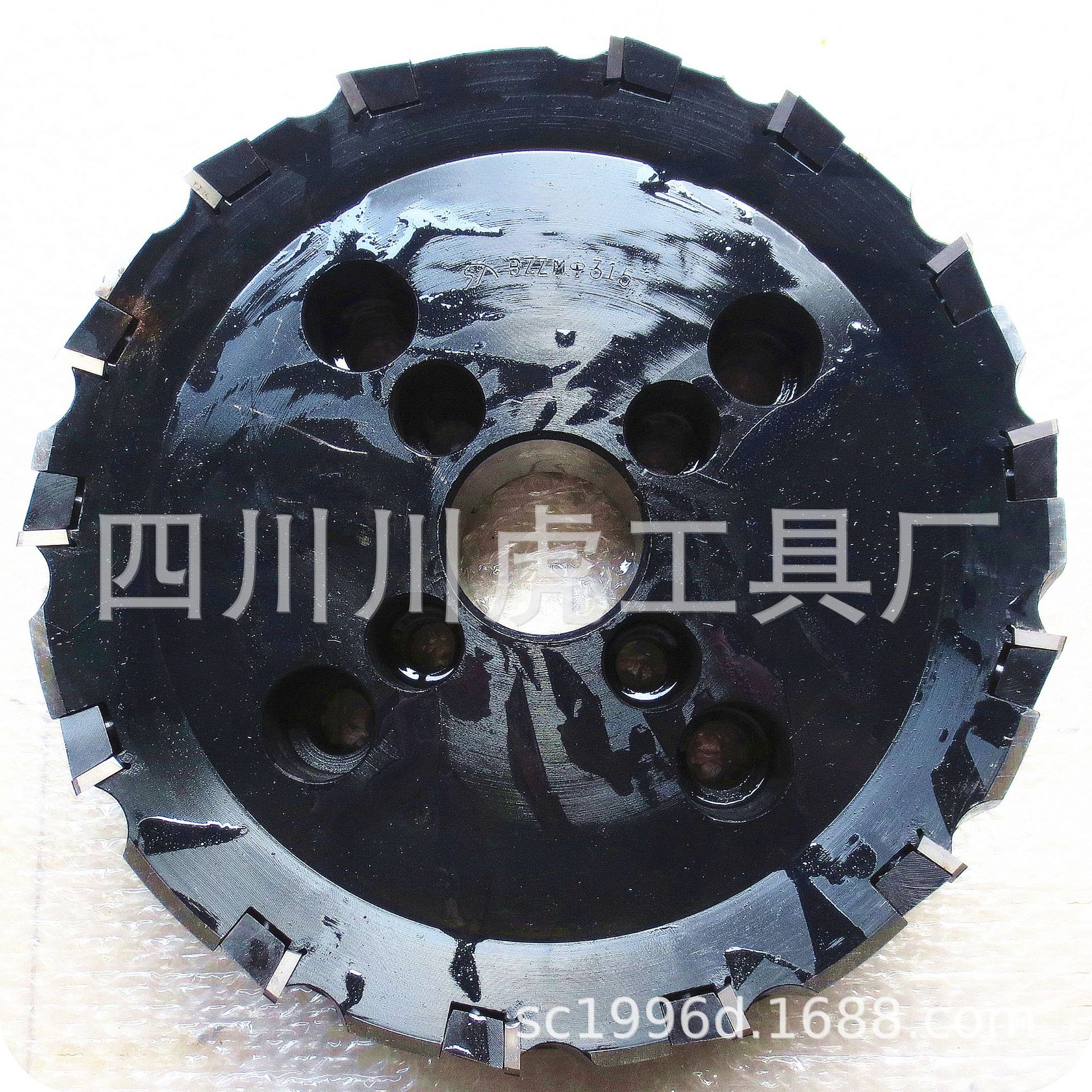 四川天虎BZZM面铣刀/不等齿距刀盘：BZZM315