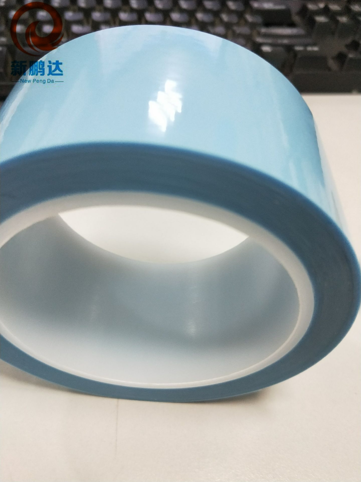 冰箱胶带 家用电器临时固定 浅蓝色彩扩冲型胶带 模切冲形