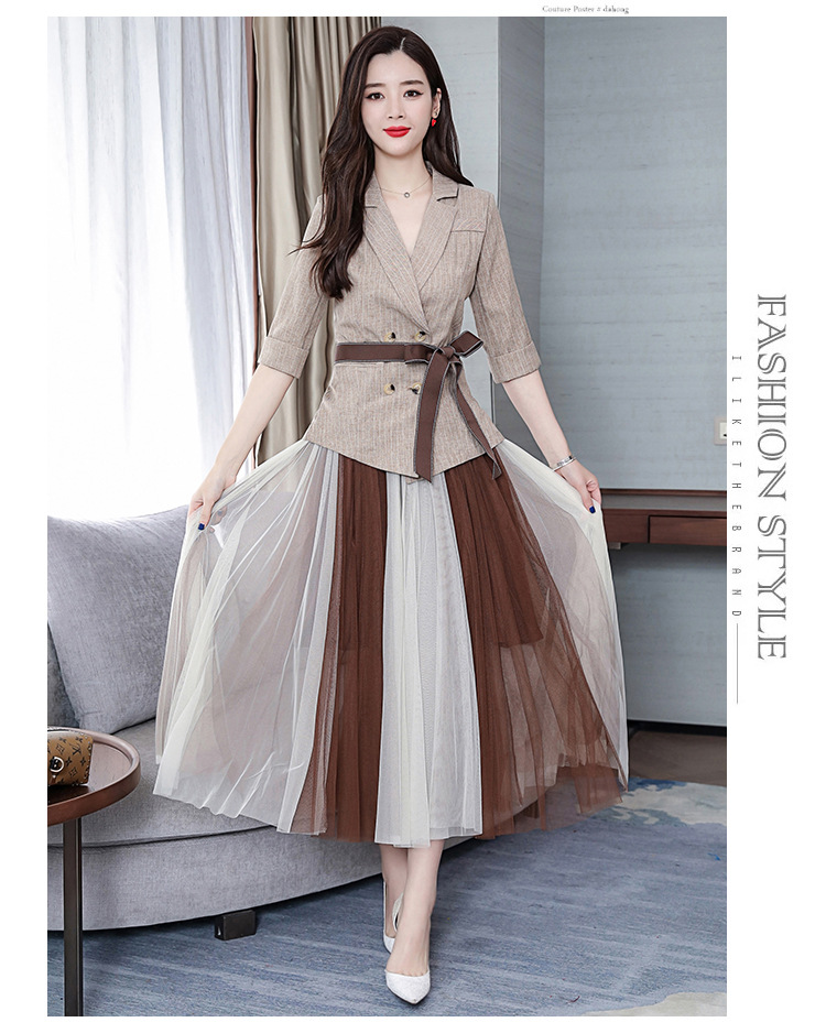 Costume femme en Mélange de coton - Ref 3333729 Image 19