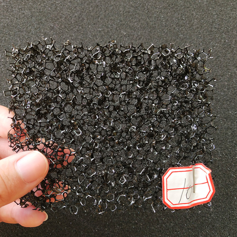 厂家直现货 池塘过滤器海绵材料爆破网状污水过滤海绵方块 可来