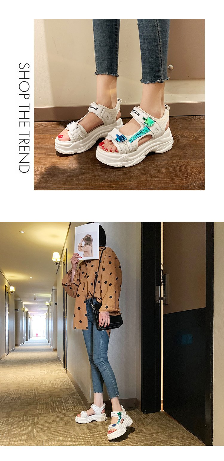 Chaussures été pour femme en Polyuréthane - Ref 3345381 Image 11