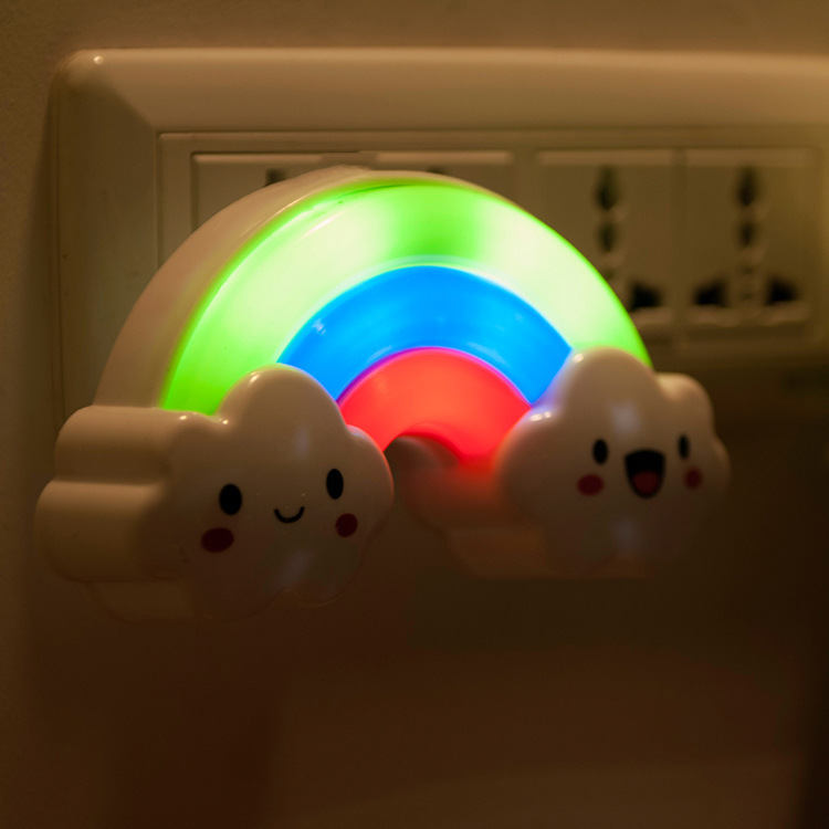 Factory Direct Wholesale New Light Control Rainbow Night Light Led Sensor Night Light Creative Night Light Factory Direct Wholesale New Light Control Rainbow Night Light Led Sensor Night Light Creative Night Light