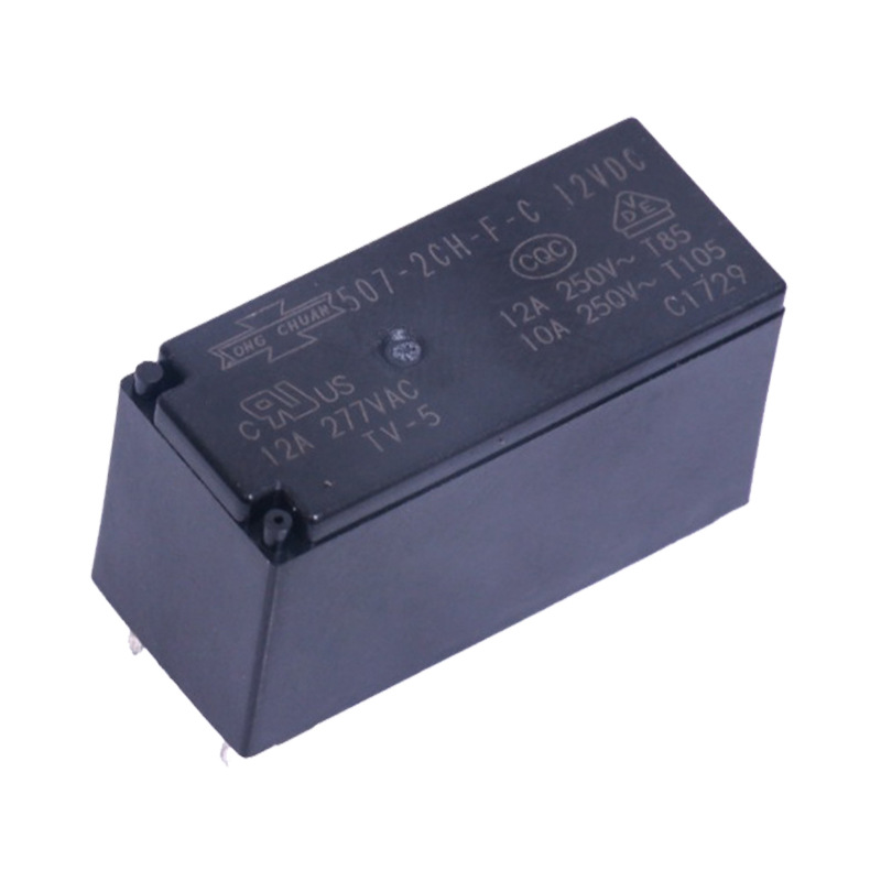 全新原装松川功率继电器507-2CH-F-C-12VDC 12A 8脚 DC12V 现货-阿里巴巴