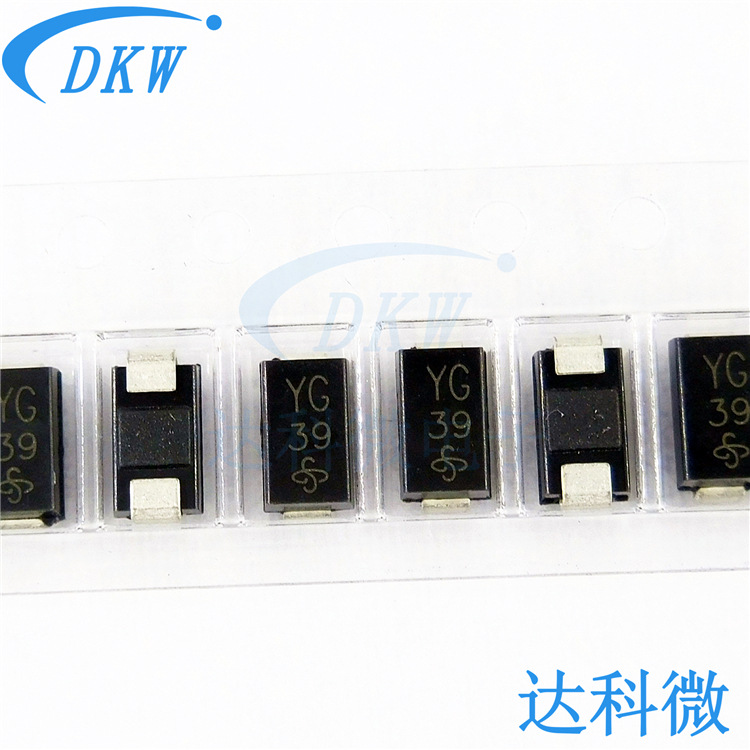 SMAJ28CA-E3 DO-214AC 丝印YG 贴片SMA双向瞬态抑制二极管 SMAJ28