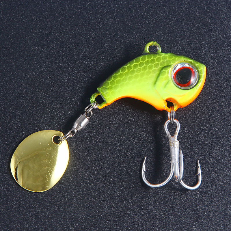 Metal Blade Baits spinner baits Metal VIB Fresh Water Bass Swimbait Tackle Gear