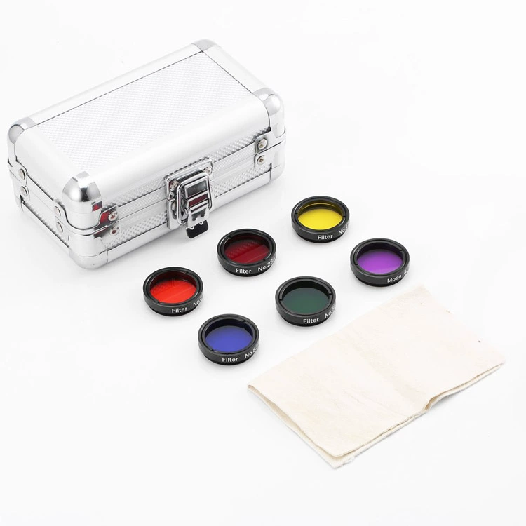 Астрономический телескоп аксессуары цветной фильтр Луна Туманность фильтр 1,25 дюйма 31,7 ММ