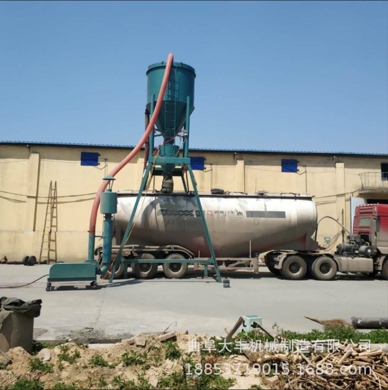 粉煤灰气力输送机厂家定制粉煤灰出库输送设备粉煤灰装车视频