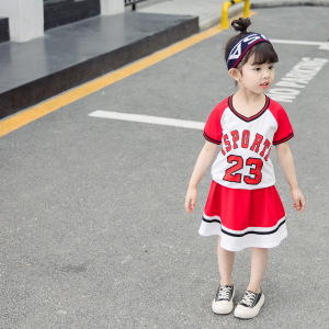 2020夏款幼儿园园服运动会篮球服小学生班服男女童短袖潮校服套装