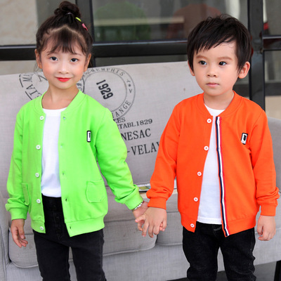 童裝韓版秋季新款純棉男女童衛衣中小兒童外套嬰幼兒寶寶衣服批發