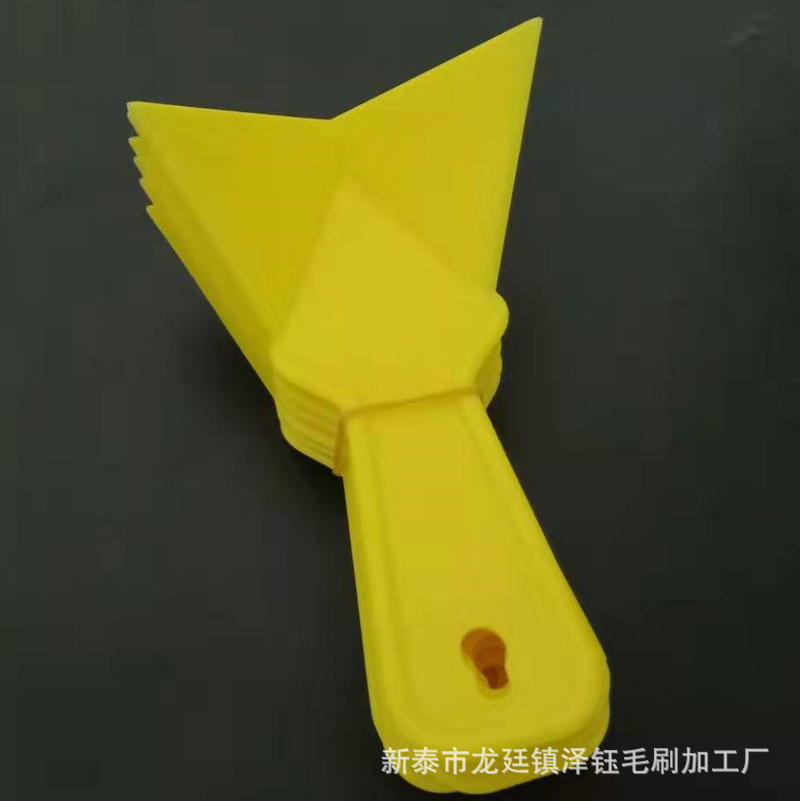 Fábrica al por mayor de plástico Yin y Yang Dispositivo de ángulo masilla herramienta de barro de diatomeas ABS herramienta de reparación de ángulo engrosada Yin y Yang ángulo