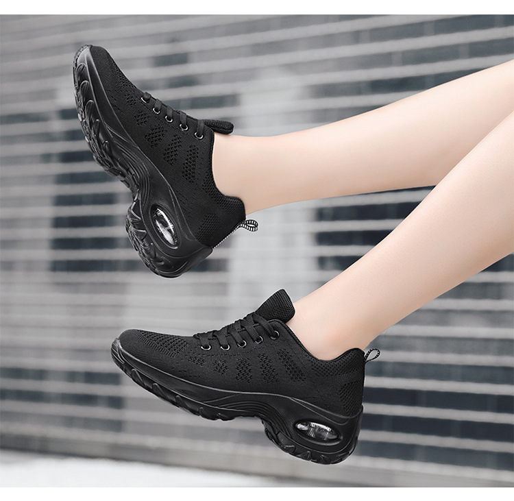 Woman Running Shoes Tennis Shoes Walking Shoes Sneakers Rubber Sole Slip Resistant Sneakers Footgear_voghion.com