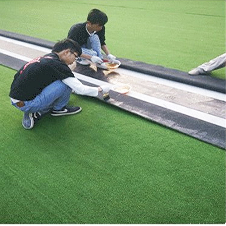 建筑工程施工外墙围挡运动场地幼儿园操场环保人造草坪专用合成胶