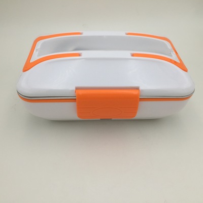 御扬-不锈钢保温饭盒 304 不锈钢电热饭盒 车充车载加热饭盒|ru