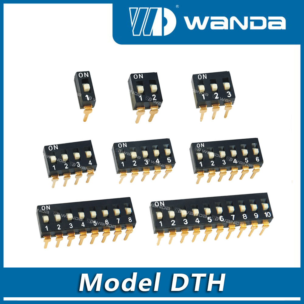 拨码开关 2.54mmDIP开关 编码开关 程式开关 指拨开关