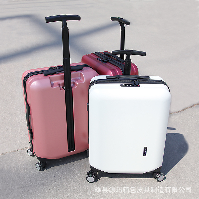 行李箱一件代发单杆旅行箱万向轮男女登机箱pc拉链旅行箱皮箱拉杆