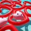 Love swimming ring