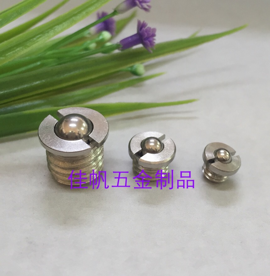 SUS304不锈钢法兰碰珠带台阶法兰碰珠弹珠弹簧波珠M5M6M8M12-阿里巴巴