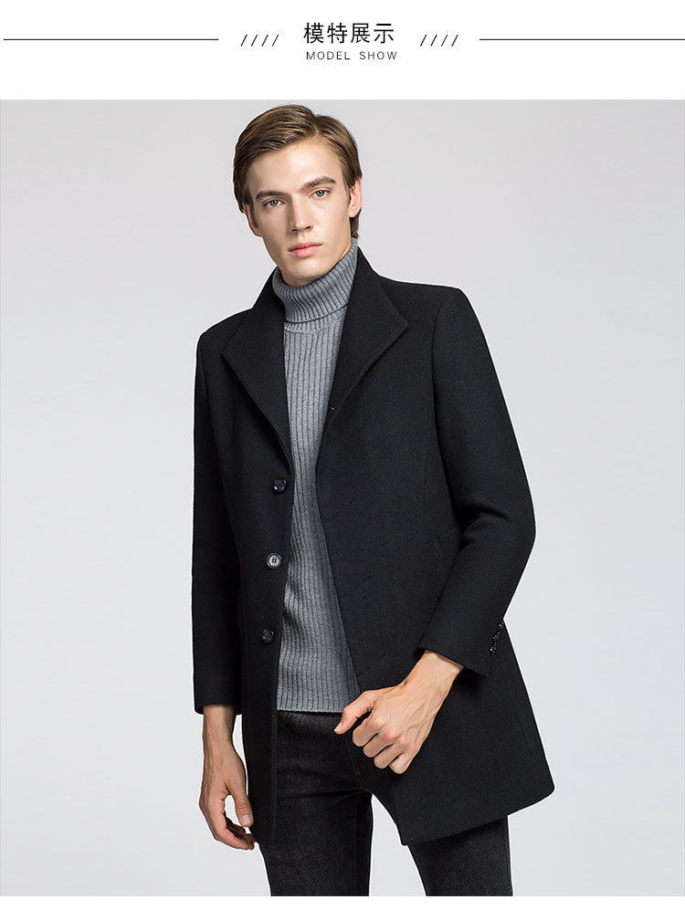 Manteau homme en Laine - Ref 3419647 Image 17