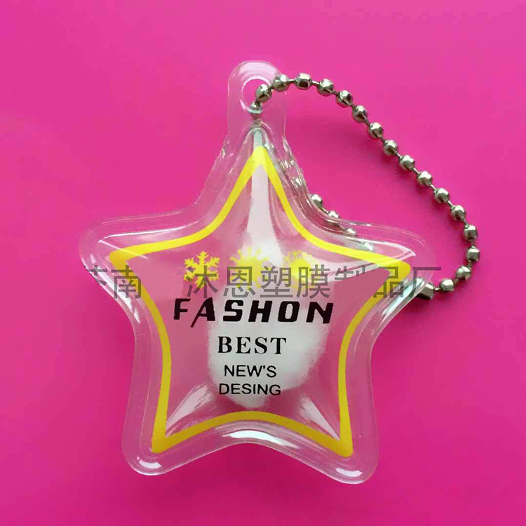 服装辅料冲气标充气标羽绒标羽绒服吊牌挂件PVC标好品质可水洗