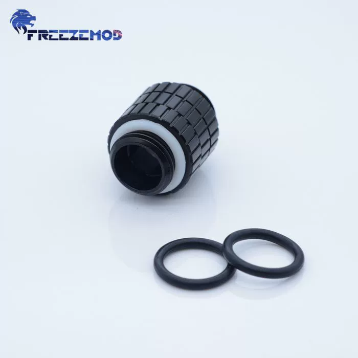 Связь Freezemod компьютерная водяная охлаждающая штуцер двойная наружная резьба 360-градусов вращение пары BXZDS-C14 Внутреннее шестигранное крепление