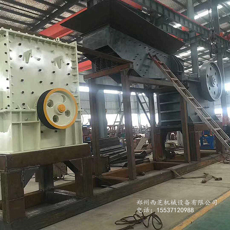 简易移动破碎机 直销移动建筑垃圾破碎机 方箱重锤移动破碎机