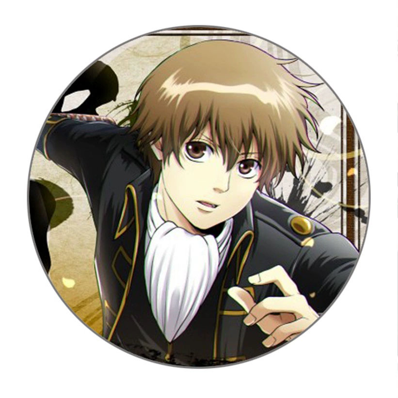 Аниме держатель для телефона, рамка Gintama, ленивый держатель, несколько вариантов, серебристый