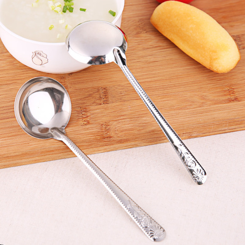 Round spoon, very useful watermelon spoon, hot pot spoon, soup spoon, seasoning spoon
