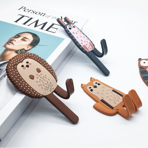 Daily Home Cute Nordic Animal Magnetic Refrigerator Magnet Hook Nail-free Decorative Home Small Objects Hook