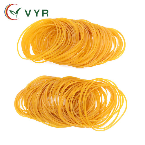 Yueyi 60*1.4 yellow transparent rubber band rubber ring cowhide band high temperature resistant wholesale environmental protection