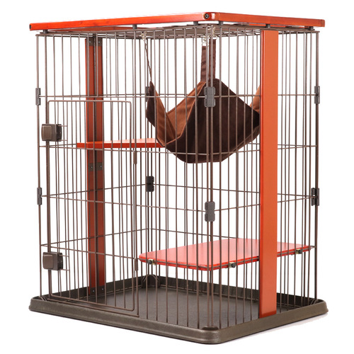 Self-produced and sold multi-color optional cat cage wooden cat villa cat walk style large double-layer four-layer home cat cage