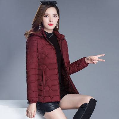 Winter coat female 2019 new pattern cotton-padded clothes Korean Edition have cash less than that is registered in the accounts Light and thin Cotton Self cultivation keep warm Cotton jacket winter Women's wear