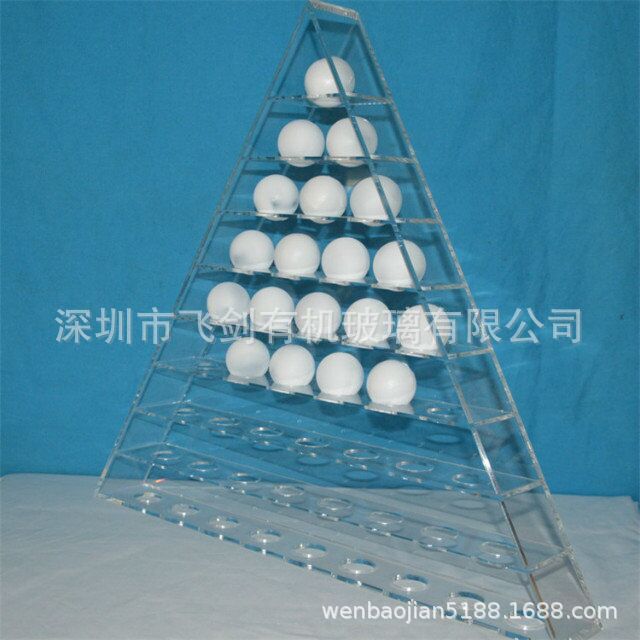直销高尔夫球多层多格球架 高尔夫球展示架  款式可制作 飞剑