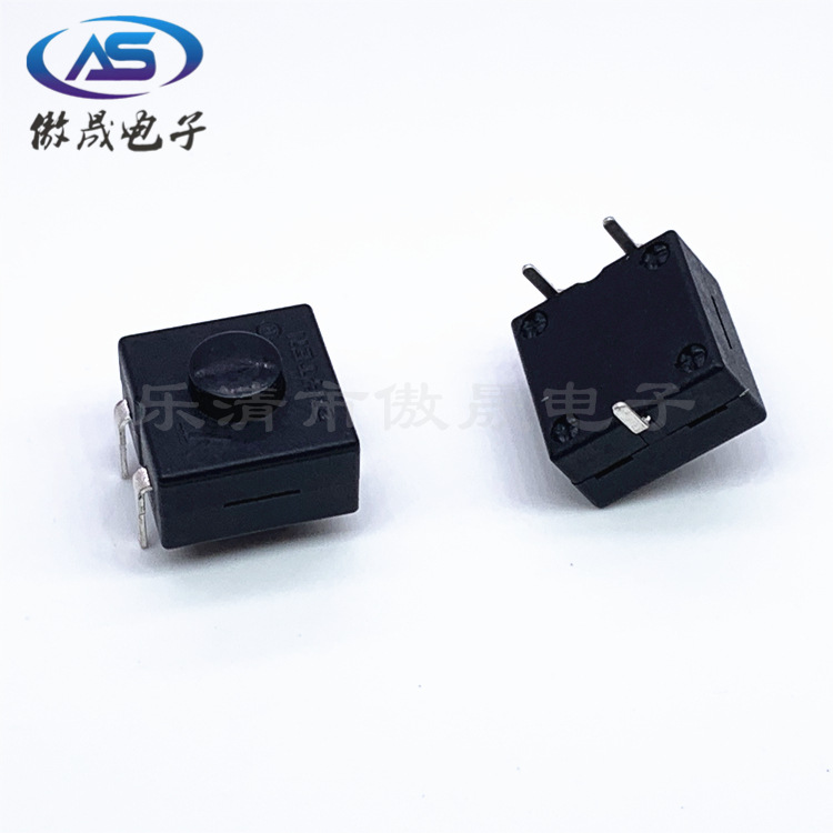 手电筒 台灯 矿灯按钮开关AS-1212-112D 一开一关自锁 环保