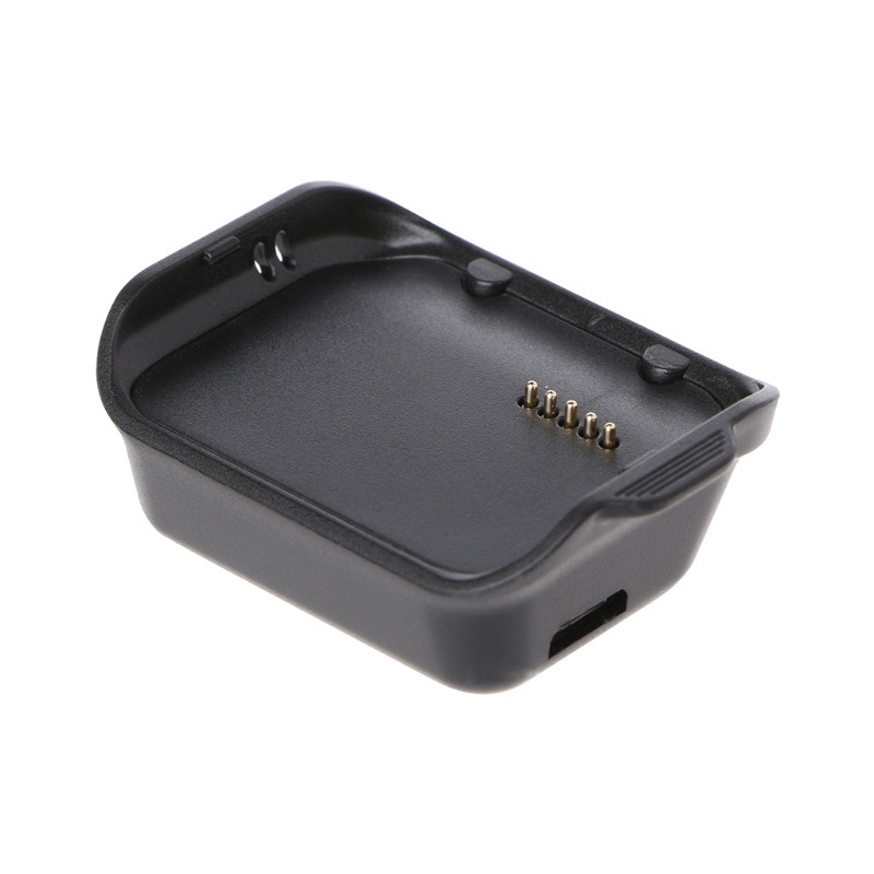 Applicable to Samsung R380 smart watch charger gear 2-seat charging base with data function