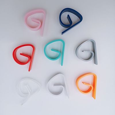 factory Direct selling Plastic ABS Wallpapers folder Tablecloth clips Table skirts Clamp hotel Meeting Room tablecloth Clip Buckle