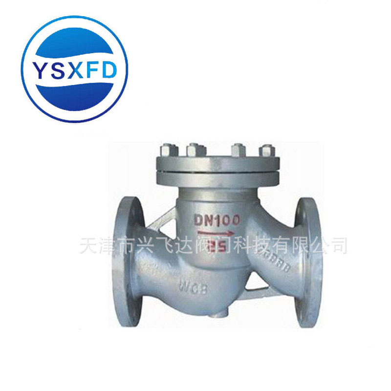 铸钢止回阀厂家生产批发升降式止回阀H41H-16C/25C法兰止回阀大体