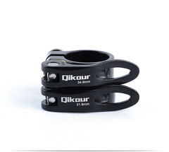 Bicycle Tube Clip, Copper Clip, High-End Tube Clip, Hollow Handle Design, 34.9, 31.8 Seat Pole Tightening Connector