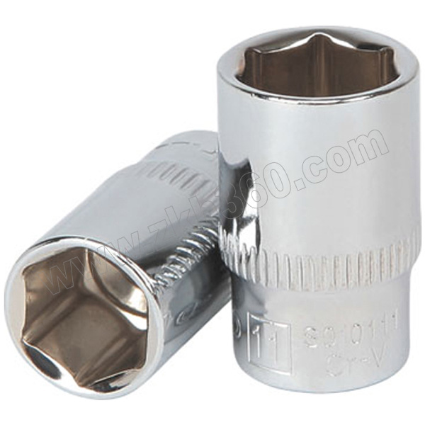 6.3mm系列公制6角标准套筒SHEFFIELD/钢盾S0101055mm