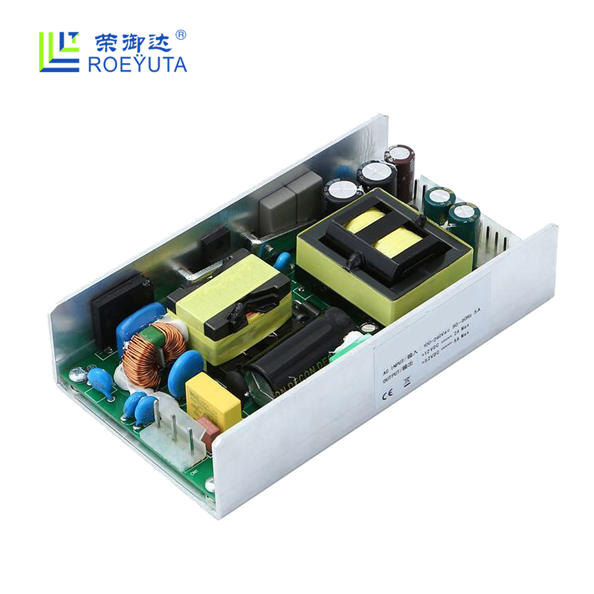 POE路由器 内置 300W电源 双组12V/52V输出 POE电源模块 可定制