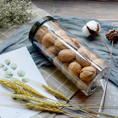 大容量1250ml塑料瓶子食品包装PET食品级礼品装大口径收纳罐批发|ms