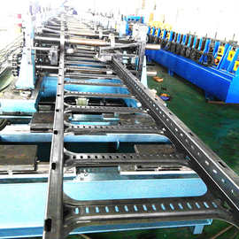 自动梯阶式桥架设备 快速换型槽式电缆桥架设备 桥架生产线 桥架