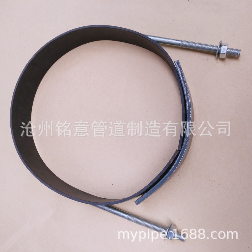 C6圆钢管卡 U型卡 镀锌管卡U型管卡DN25 U型圆钢卡 热镀锌U型抱箍-阿里巴巴