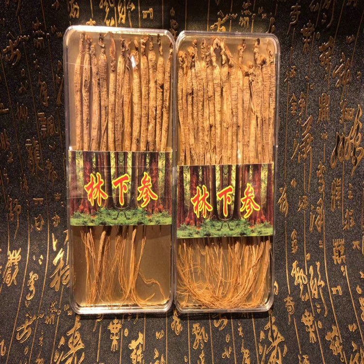 American Ginseng Rootlets Dried Panax quinquefolius for Tea and Soup 500g quality and texture