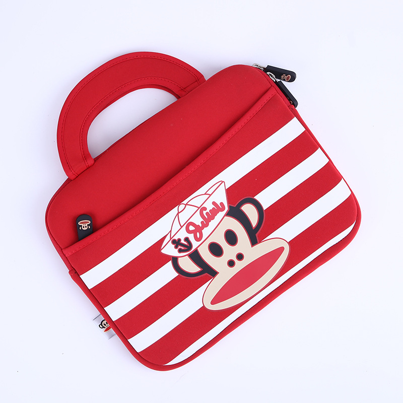 Spot wholesale cartoon laptop bag simple fashion large capacity laptop bag 10-15 inch printable