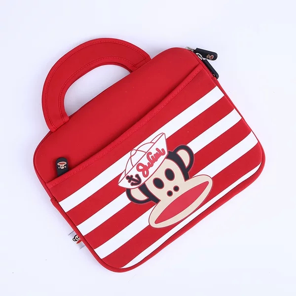 Spot wholesale cartoon laptop bag simple fashion large capacity laptop bag 10-15 inch printable
