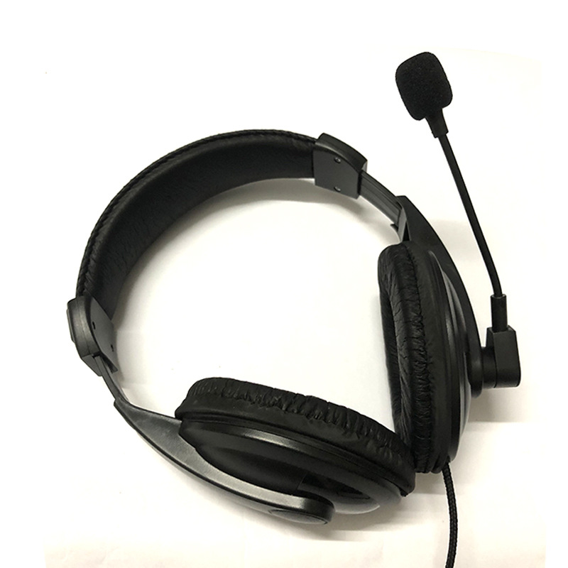 宝英来750头戴式耳机带话筒可调节有线伸缩耳麦电脑游戏礼品耳机