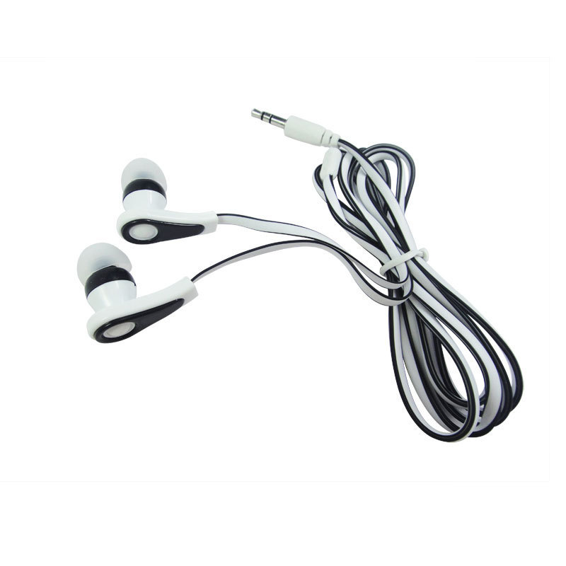 Factory Direct Supply HJ-1013 Wired Noodle Headset MP3 Computer Mobile Phone Hanging Ear Sports Digital Headset